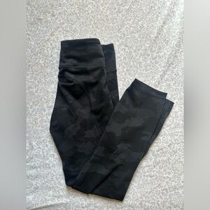 lululemon athletica Kids Black Camouflage Leggings